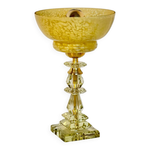 lampe à poser vintage - verre globe