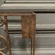 Art Deco umbrella stand in hammered ironwork 1930