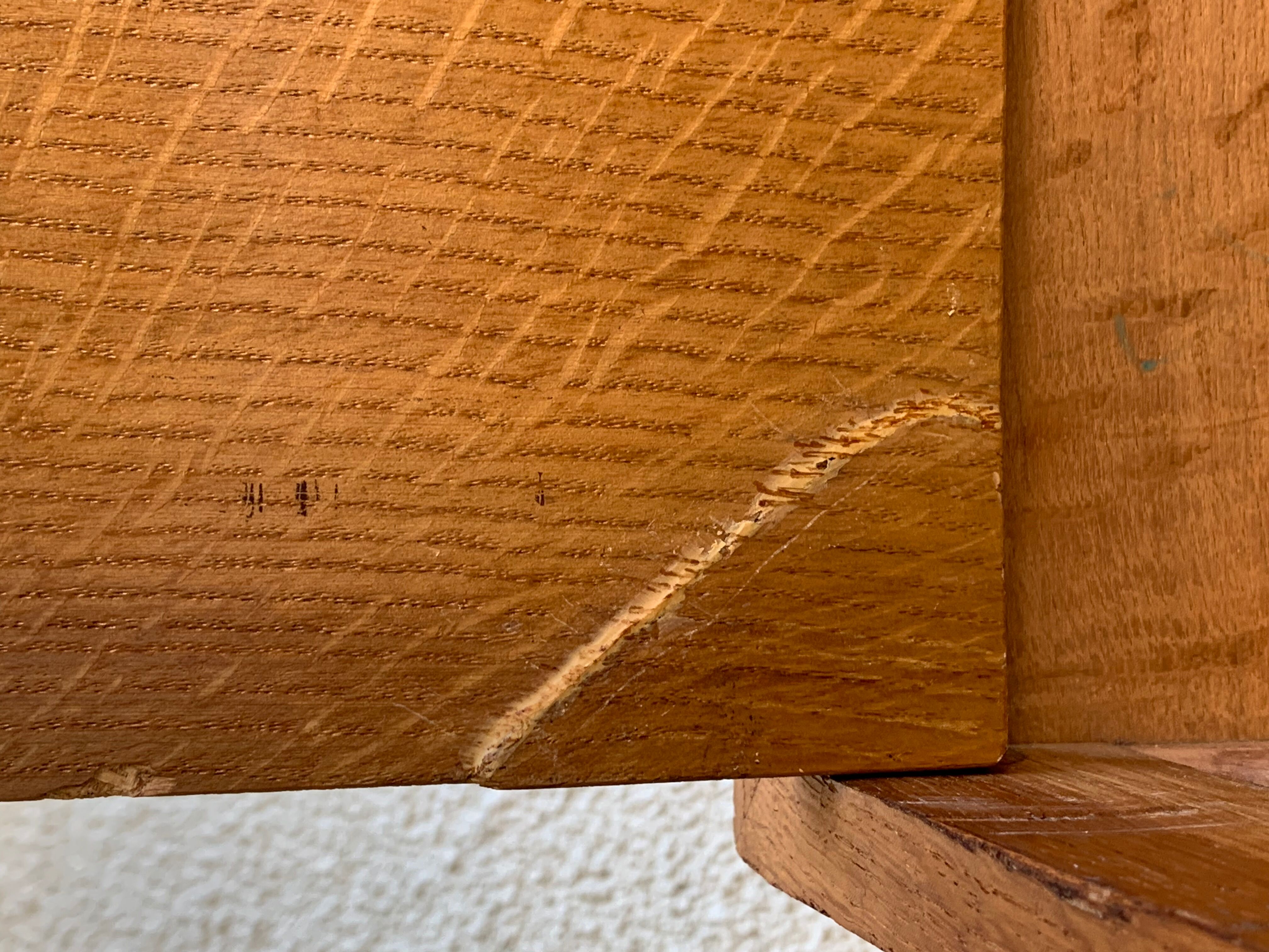 Vintage buffet compass feet 1950