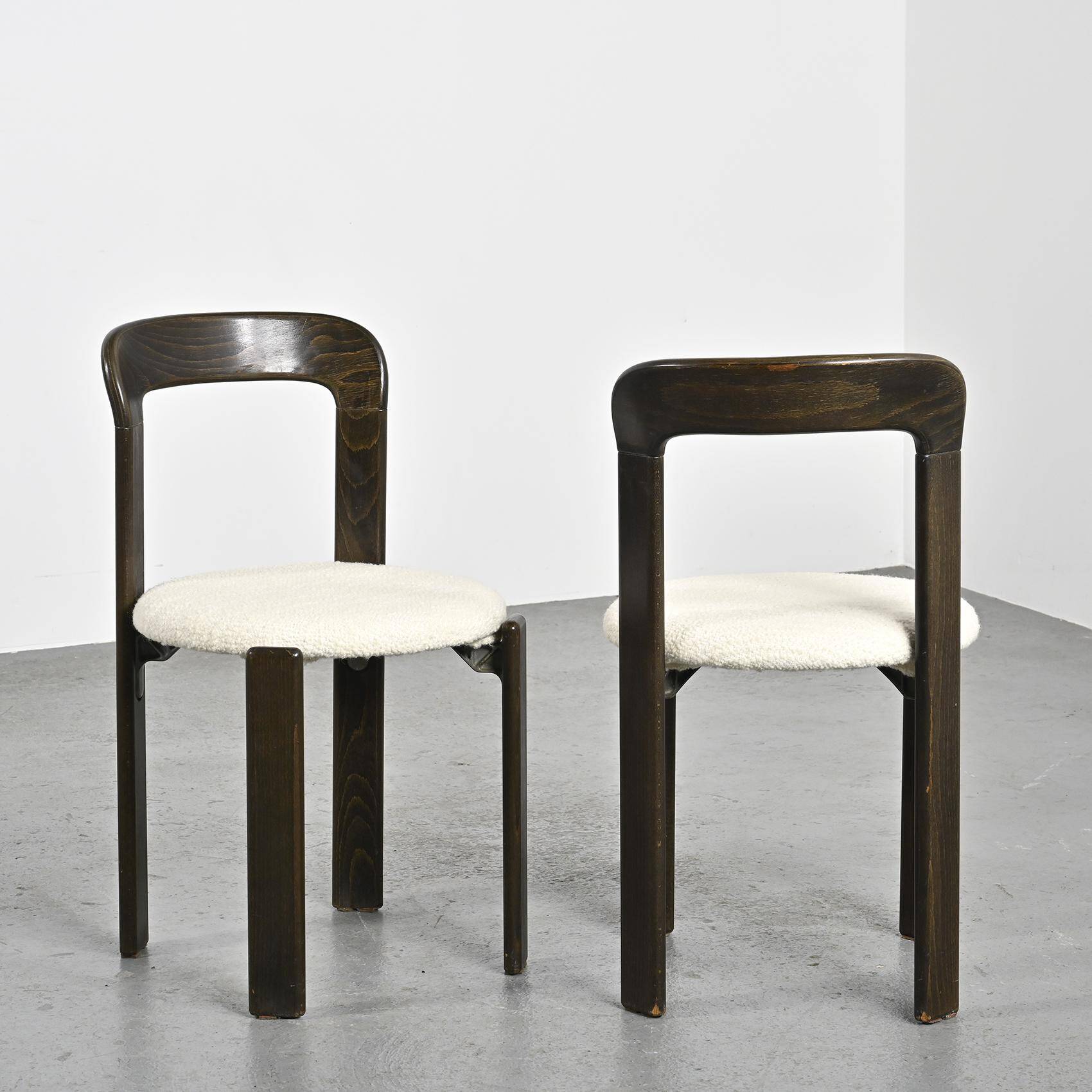 Pair of chairs by Bruno Rey, circa 1971