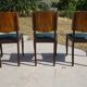 Restored Art Deco chairs, the 6.