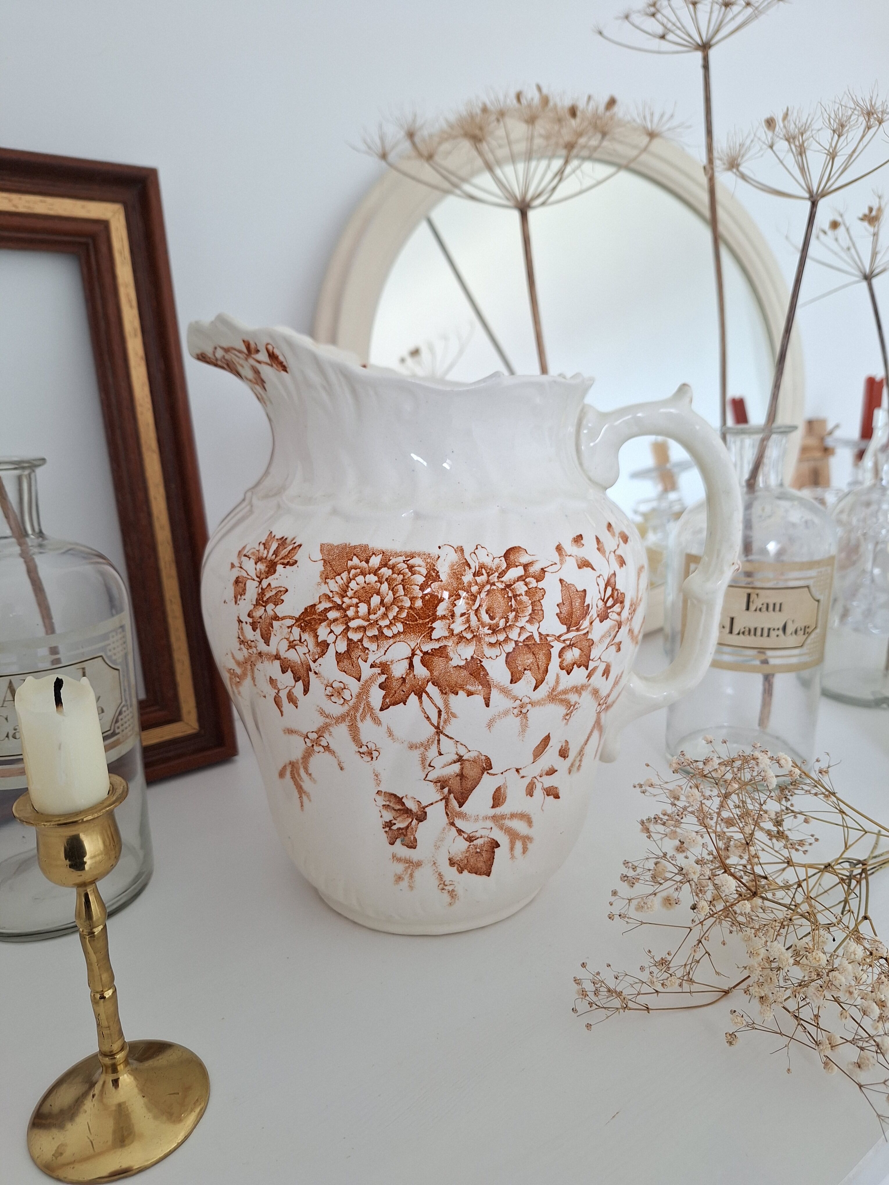 Vintage toilet pitcher