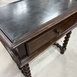 Table d'appoint à pieds torsadés