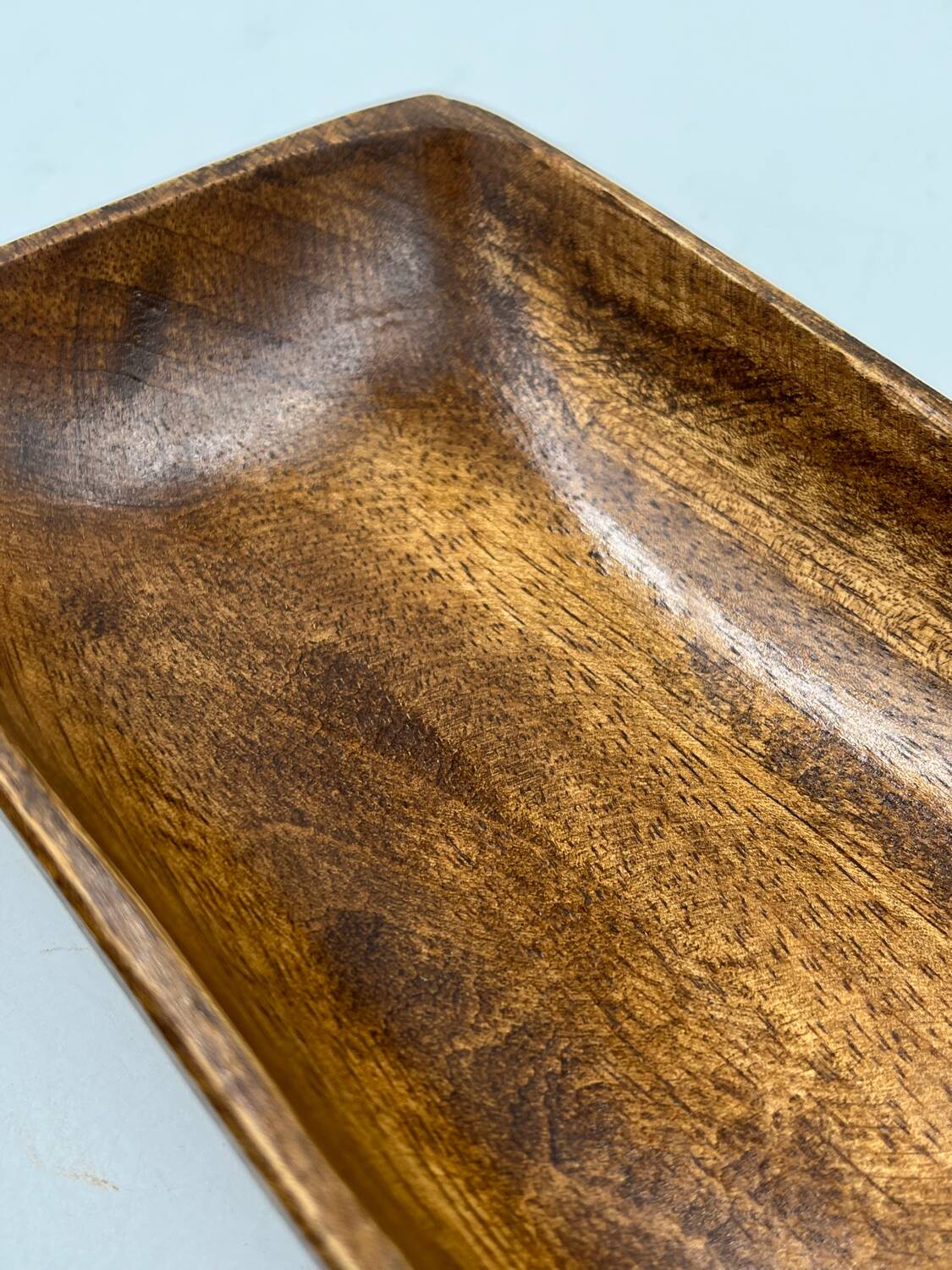 Duo of wooden aperitif dishes