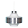 1960s vintage glass pendant light, Swedish pendant.