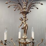 Vintage candlestick Louis XV style