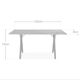 Table style japandi oak natural
