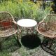 Rattan lounge