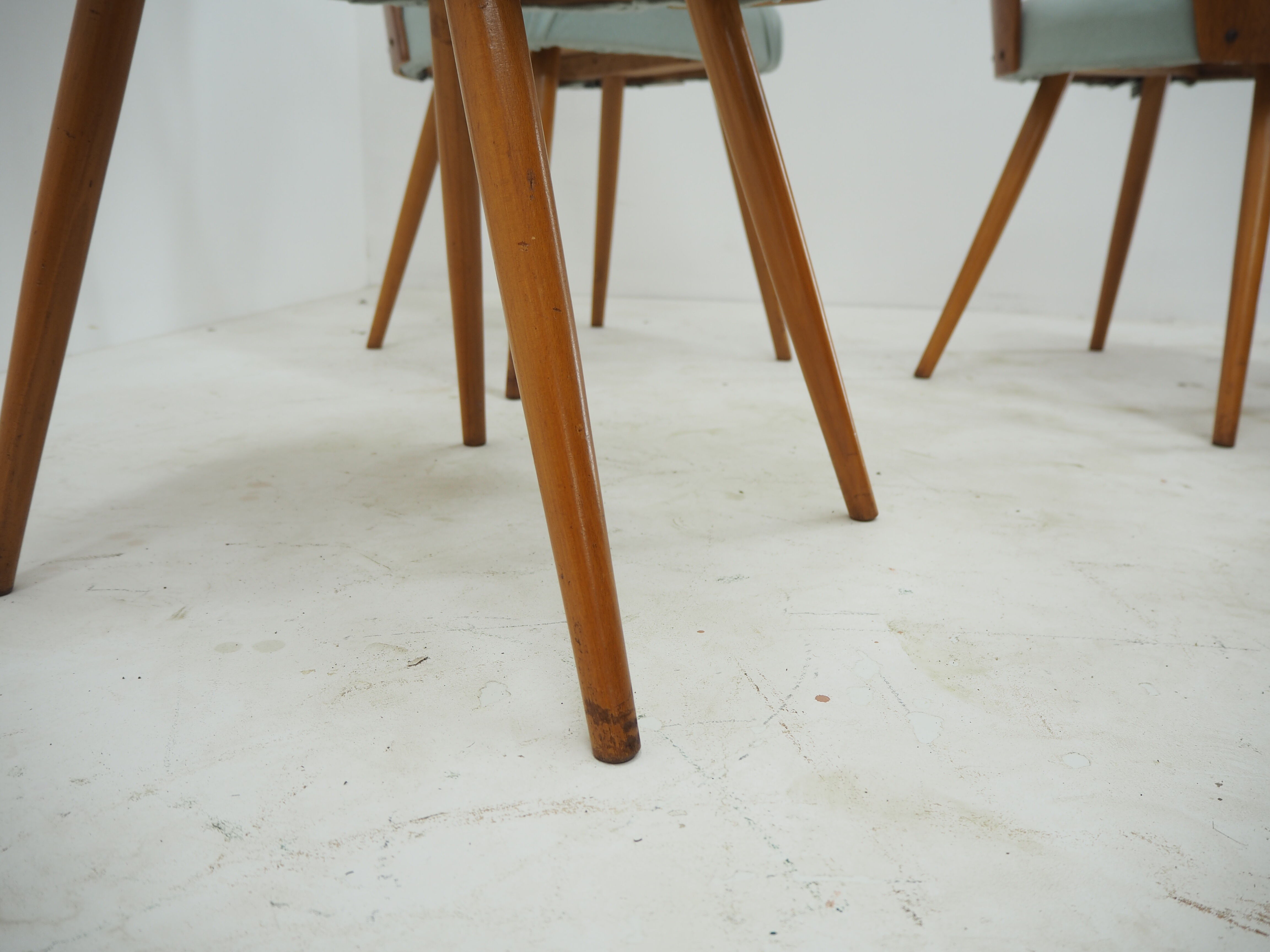 1960s Antonin Suman Dining Chairs , Set of 4