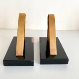 Art Deco bookends - Gold Starry, 20th century