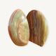 Pair of Onyx stone bookends