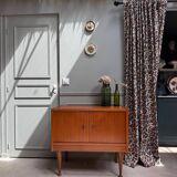 Small Scandinavian teak sideboard