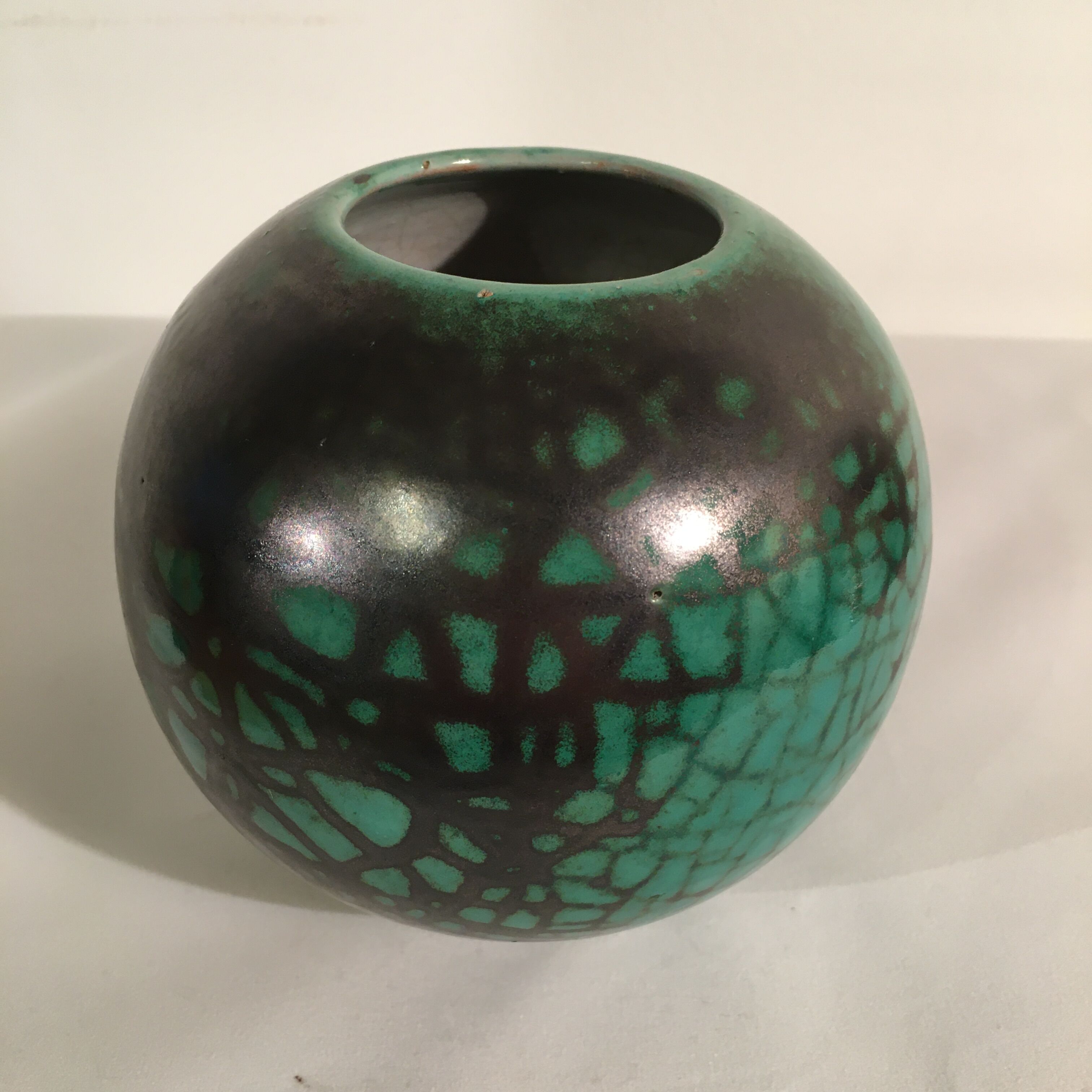 Vase boule primavera cab art déco