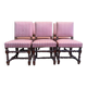 Suite de 6 chaises Louis XIII