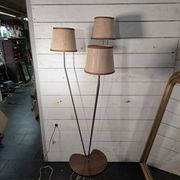 1950s/60s tripod floor lamp with 3 lights.