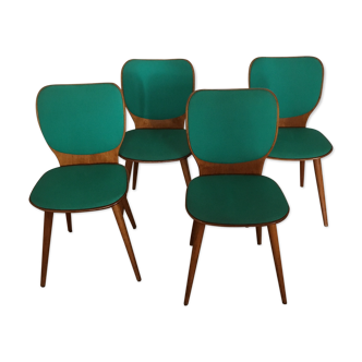 Set of 4 chairs 50s