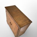 Buffet/crédence Art déco italien en noyer, années 1940