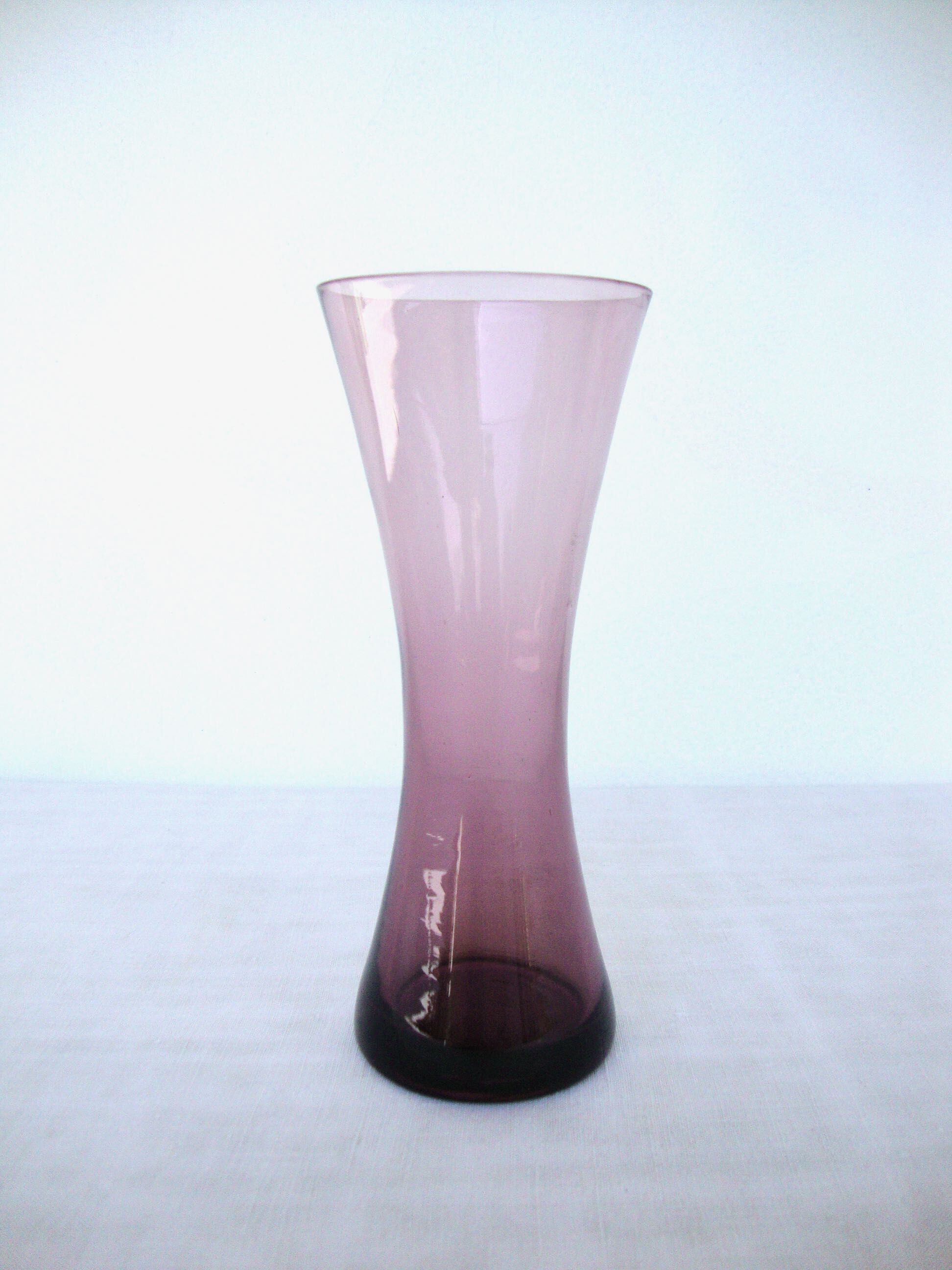 Blown glass vase