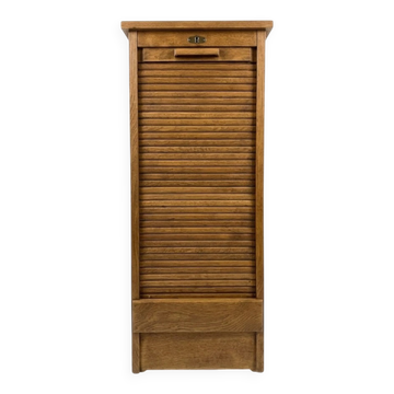 oak curtain furniture / filing cabinet