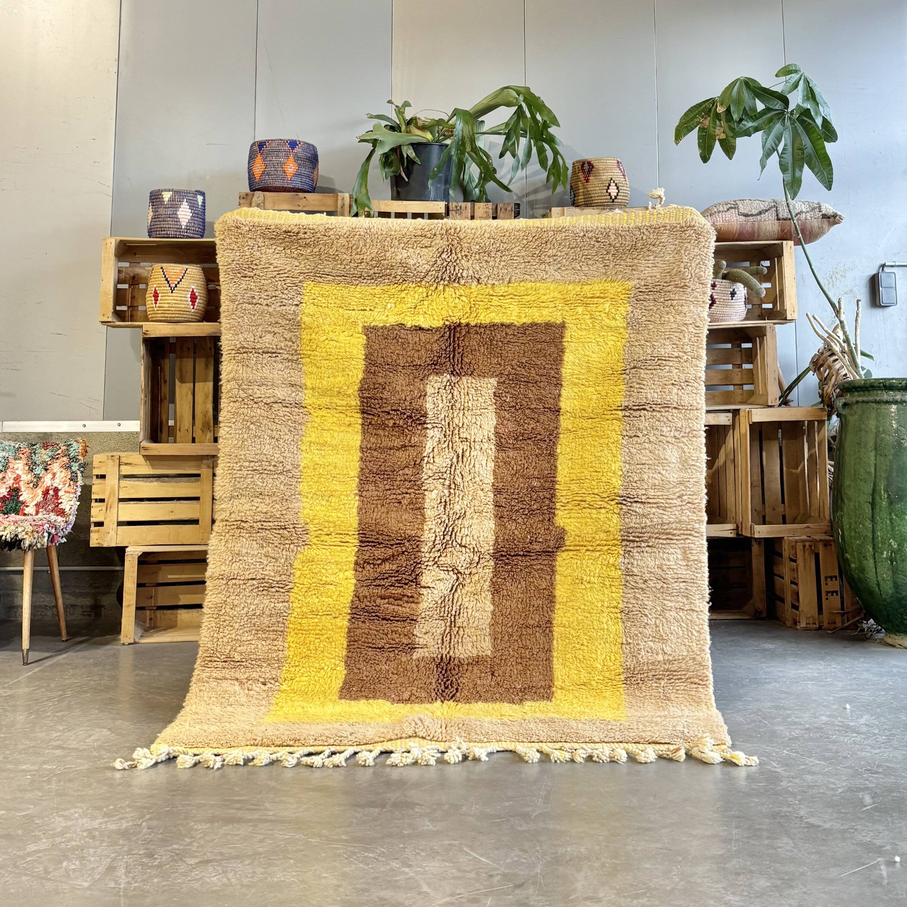 M'rirt Berber Wool Rug - 150x200 cm