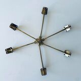 Pair of vintage brass hooks