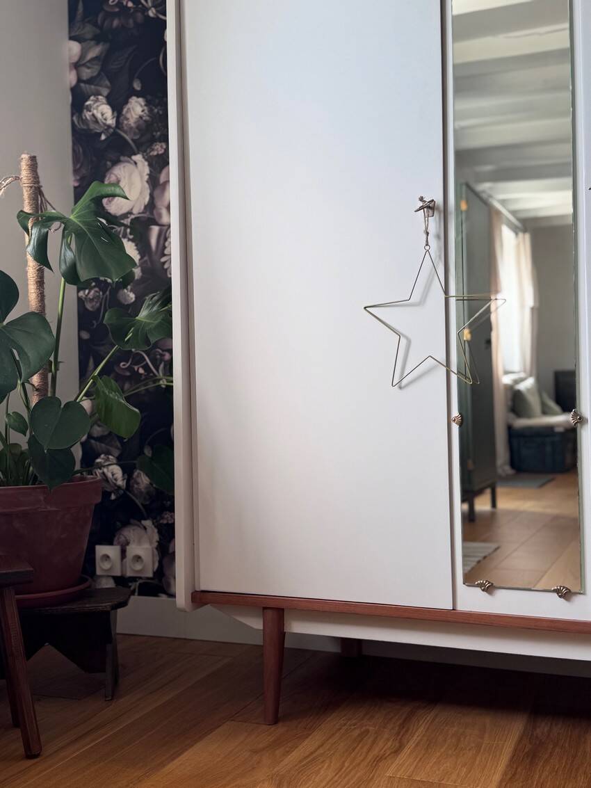 Restored vintage wardrobe