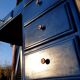 Art deco office blue roy 5 drawers