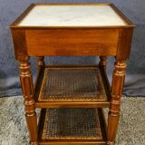 Mahogany serving trolley