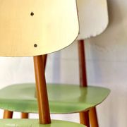 Chaises de salle à manger par TON, ensemble de 4