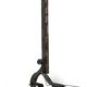 Poliarte Brutalist Italian Wrought Iron and Color Raw Glass Floor Lamp, 60