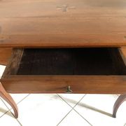 Table, small marquetry, early 20th century
