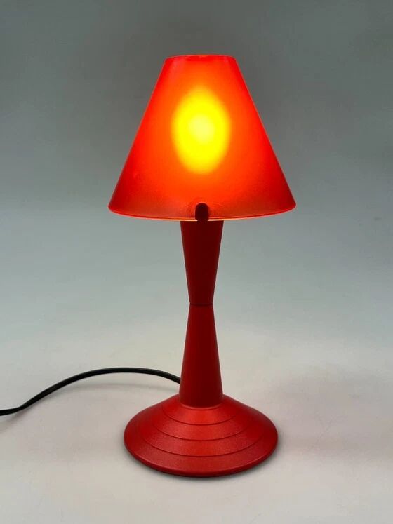 Vintage Veneta Lumi Table Lamp, Z2000 Series, Memphis Style, Italy