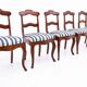 Five antique chairs, Northern Europe, around 1890. After renovation.