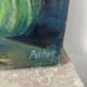Oil on canvas "Hydrangeas and fruits" signed Paumier.