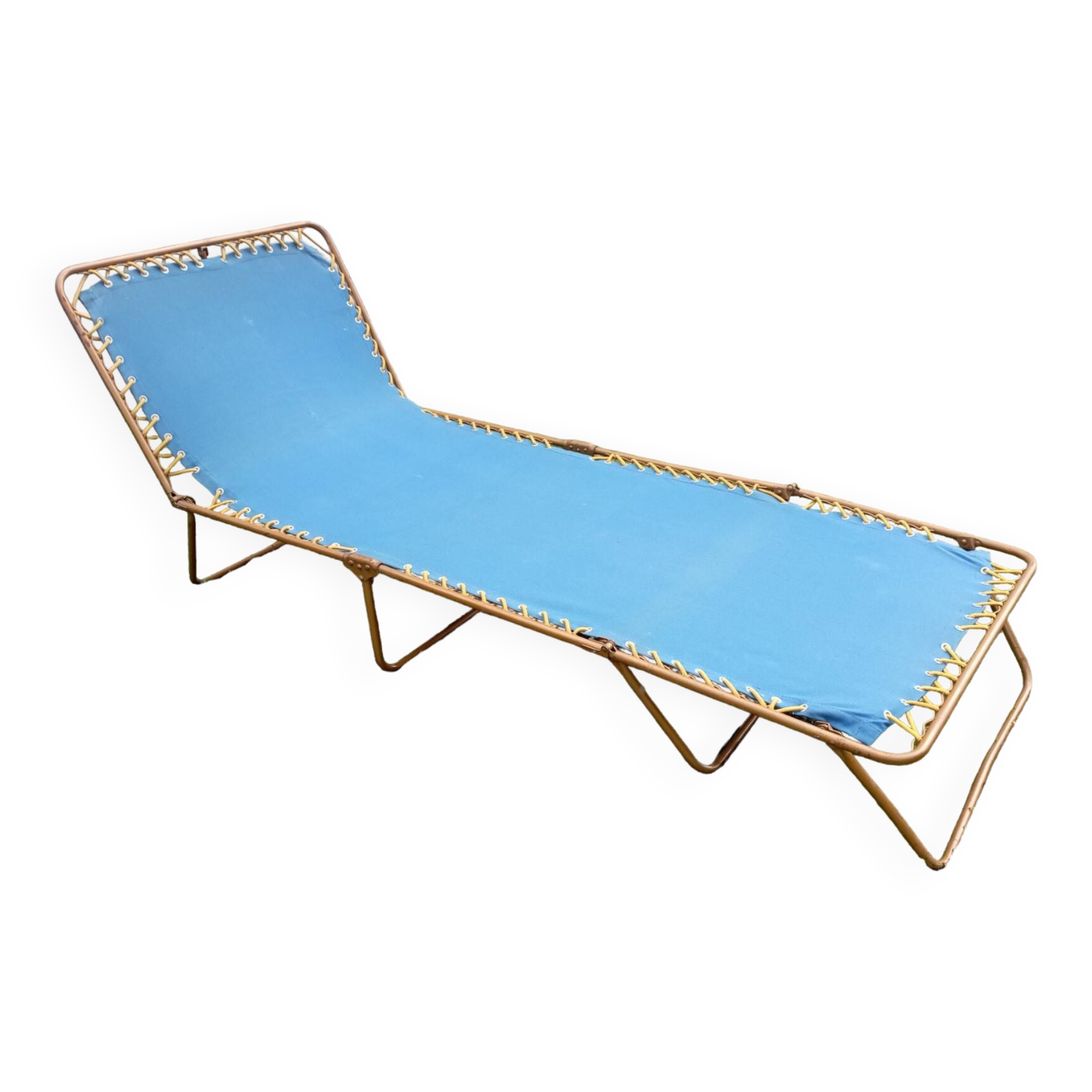Folding sun lounger