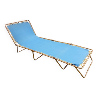 Folding sun lounger