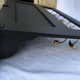 Wall coat rack with mirror