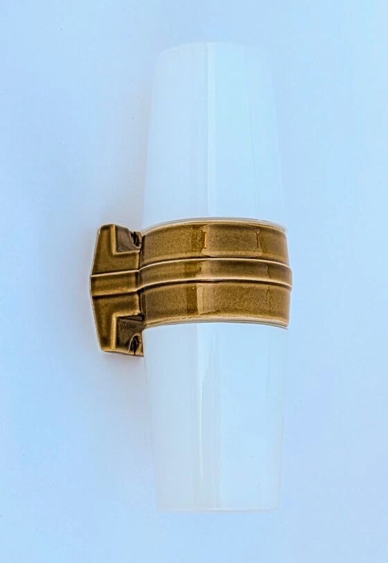 Sigvard Bernadotte Applique in ochre porcelain - Model 6065 - Ifö - 1960