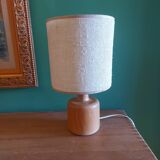VINTAGE WOODEN TABLE LAMP
