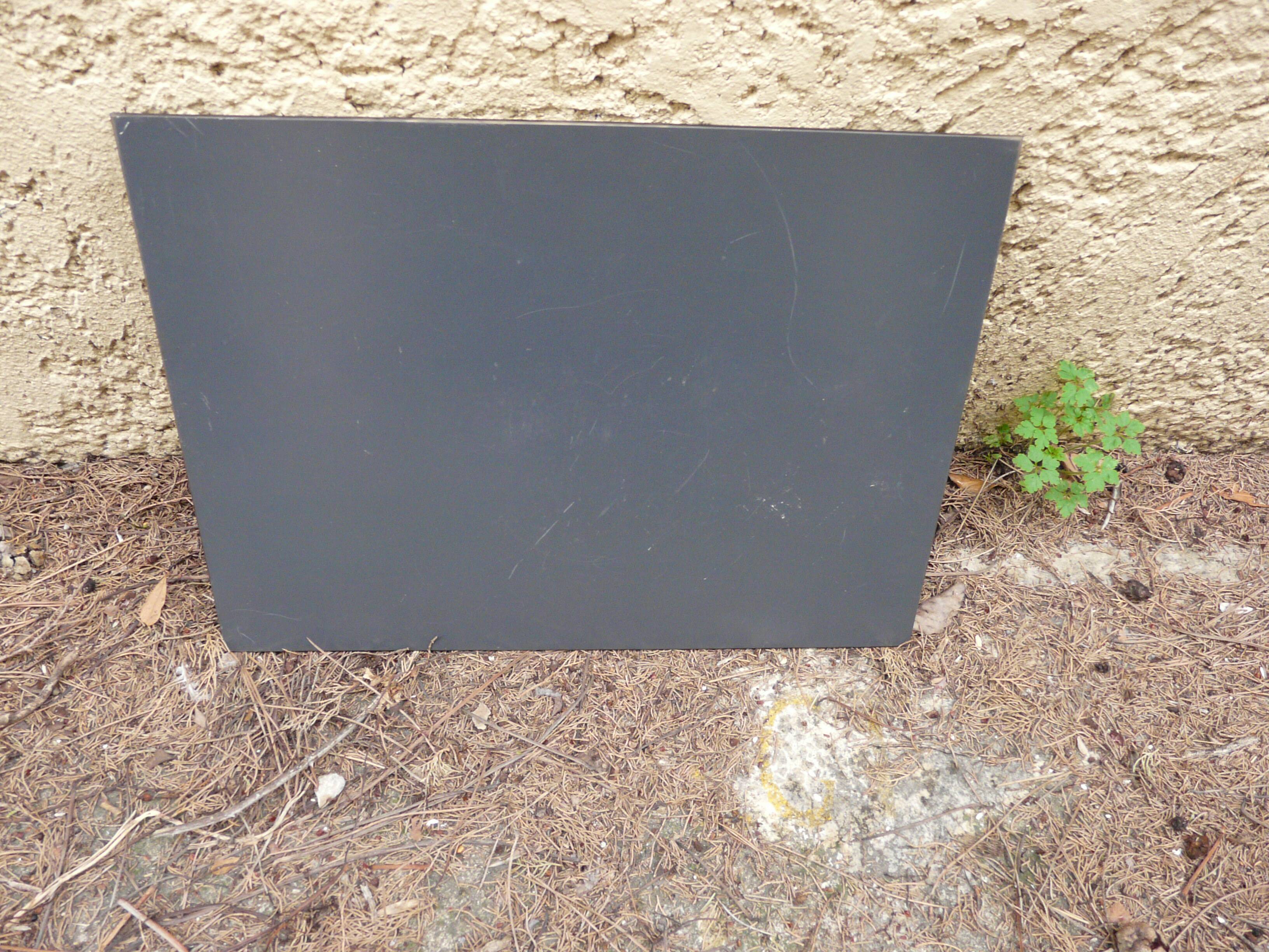 Heavy 2 tone Italian glass mirror