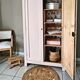 Wardrobe girl 2 doors pale pink