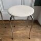 Vintage Chrome stool pair