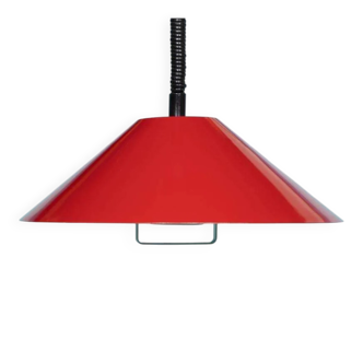 Minimalist vintage suspension Danish design, Horn from the 1970s.