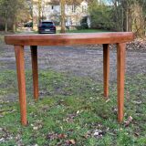 Circular teak table - Denmark 1960s