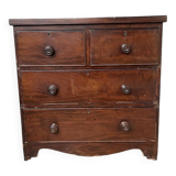 19th century English chest of drawers