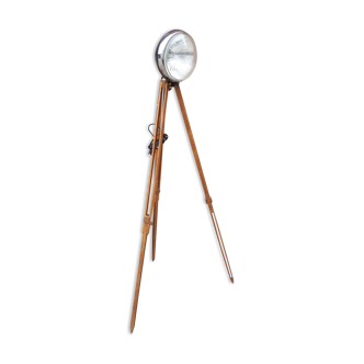 Projector industrial marchal lighthouse on tripod wood adjustable in height