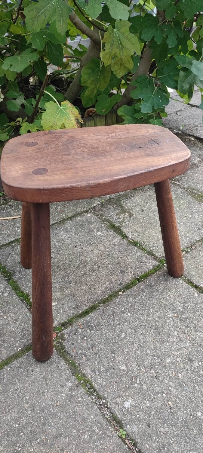 Brutalist stool 1950