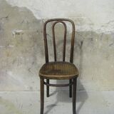 Chaise bistrot en bois courbé