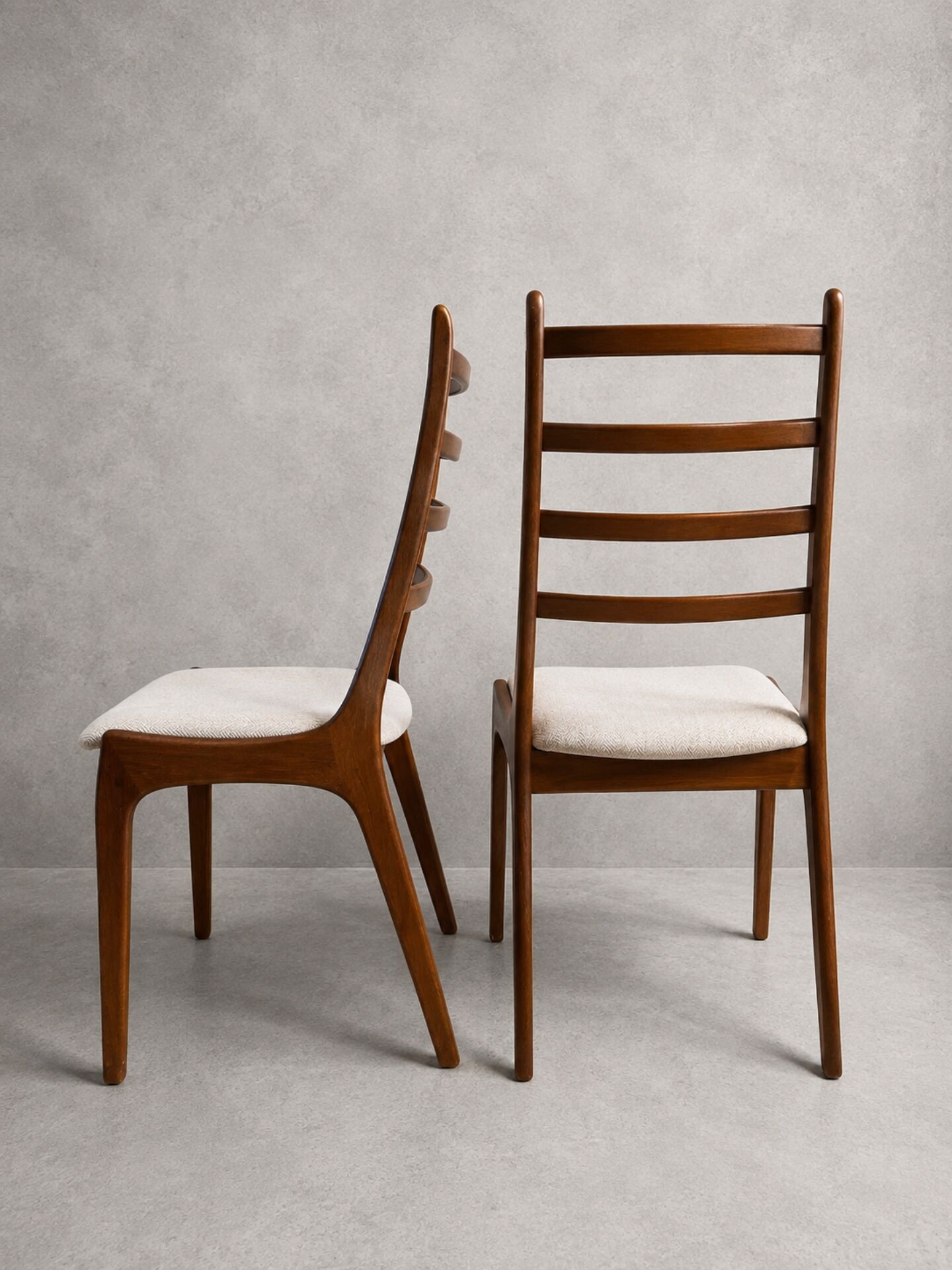 Teak chairs by Kristiansen for KS Møbler, Denmark, 1960s