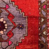 Small Vintage Turkish Rug 101x52 cm, Short Runner, Tribal, Shabby Chic